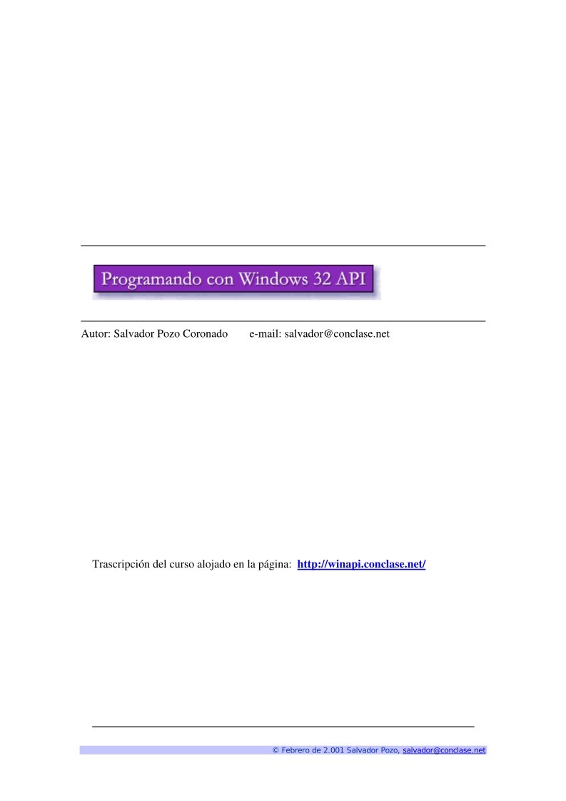 Imágen de pdf Programación en Windows 32 API